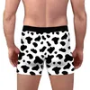 Underpants 2024 3D Funny Men's Boxers Cow Pattern Doodle Underwear Animal Humor Boxer Briefs Shorts Panties Male Breathable