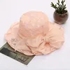 Summer Organza Church Derby Hat Fascinator Cap Women Lady Kentucky Tea Party Wedding Bow Hat Gorros Kvinna 240315