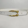 Designer Women Belt leathers 3 0cm wide C buckle Genuine Leather womens belts as birthday gift299f