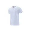 Lu Align Align Lu Lemon Golf-T-Shirts für Herren, Sommer, O-Ausschnitt, solides, schnell trocknendes T-Shirt mit hoher Elastizität, Sport-Fiess-Kurzarm-Top, 2024 Gym Lemon 2024 Gym Jogger