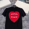 صيف قصير الأكمام t قميص tshirt مطرزة Tshirt جولة رقبة قميص البولو أزياء من النوع الثقيل y2k cc قصيرة أعلى العلامة التجارية فاخرة الحجم s-l