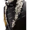 Ternos masculinos Blazers Cristais bonitos Vestido de baile de pérolas Men tocador de casaco de casamento de casta