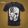 Plein Bear T Shirt Mens Designer Tshirts Phillip Plein Skull Philipps Plein Man Thirts الكلاسيكية عالية الجودة الهيب Hop Philip Plein 973