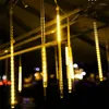 سلاسل LED Meteor Shower Rain String Lights Street Fairy Garlands Christmas Tree Decorations for Outdoor Year Garden Navidad