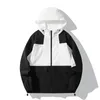 Herrjackor man svart vindbrytare vindtät vattentät för 2024 vårens höst zip up jacka streetwear bomberkläder överdimensionerad 5xl 4xl