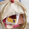 Bag Cartoon Bear Embroidery Shoulder Nylon Women's Shopping Crossbody Phone With Adjustable Strap