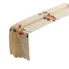 Tischdecke, Weihnachtstischdecke für rechteckige Tische, 139,7 x 239,6 cm, mit Glockenmusterschutz, Festival, Café, Buffet, Zuhause, Essen