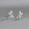 Stud Earrings VENTFILLE Sterling Silver Fashion Diamond-studded Atmosphere Dragonfly Ladies Animal Gifts Wholesale