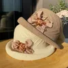 Geniş ağzına gelen şapkalar Lady Sun Cap Kısa Kadın Balıkçı Şapkası Katlanabilir Örme Yaz