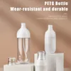 Lagringsflaskor Nagel tom presspump dispenser återfyllbar makeup polsk remover renare container manikyrverktyg 30-180 ml