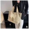 Shoulder Bags Large Capacity Women Bag Single Canvas Fashion Student Class Handbag 01-SB-fbssrx