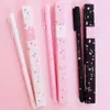 Romantic Sakura Gel Pen Rollerball Ballpoint Pens School Office Supply Student Stationery Signing Ballpoint Pen Black Ink 038mm19735572