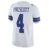 Cheap Micah Parsons Football Jersey Dak Prescott Tony Pollard Brandin Cooks DeMarcus Lawrence Luke Schoonmaker Michael Gallup Cooper Rush Rico Dowdle