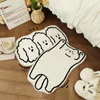 Tapis dessin animé tapis décoratif canapé repose-pieds tapis pour salon tapis chambre Kawaii petits enfants