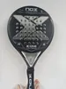 Professioneller Padel-Tennisschläger, 3K-Carbonfaser, hohe Balance, glatte Oberfläche mit EVA SOFT Memory Padel-Paddel 240313