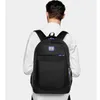 Backpack College Student Men Nylon Duża czarna torba do szkoły średniej dla nastolatków chłopców Komputer