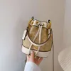 Pas cher en gros liquidation limitée 50% de réduction sac à main Koujias nouvelle boutique vieux sac seau à fleurs pour femmes imprimé à la mode et cordon de serrage