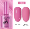 Blush Perfection : Vernis à ongles gel UV en rose tendre, options de couche de finition polyvalentes pour une finition brillante ou mate