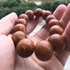 Нить оливкового сердечника 1,55 см, светлые бусины, круглый браслет из старого нуклида железа, Гуандун