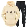 Herren-Designer-Trainingsanzug, Herbst-Winter-Sport-Sets, luxuriöser klassischer Brief, warmer Kapuzenpullover, bedruckte Hosen, lässiges Sweatshirt und Jogginghose, zweiteiliges Set, Damen-Trainingsanzug.