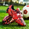 HBP Non-Brand Fußballschuhe für Herren, Jungen, Kinder, Rasen, Fußballschuhe, TF, Hartplatz-Turnschuhe, Trainer, neues Design, Fußballschuhe, Größe 28–38