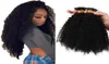 Extensions de cheveux malaisiens Remy crépus bouclés 4B 4C, pré-collés, pointe d'ongle, 100 brins, couleur naturelle, 1gs, pour femmes, 6756248