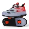 HBP Niet-merk kinderen sport tweewielige led-licht wandelen jongens rolschaatsschoenen voor meisjes kindersneakers