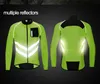 Wosawe reflexivo ciclismo blusão masculino mtb bicicleta jaqueta moto casaco à prova de vento acampamento pesca ciclismo roupas multi-uso jérsei 240312