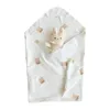 2024 Couvertures Born Swaddle Couverture Haute Absorbante Douche Coton Wrap Serviette Bébé Été Bain Impression Réception Livraison Directe Meilleure qualité