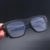Óculos de sol de grife KILA David's Same Style Men's Trendy Box Sunglasses, resistente a UV