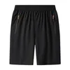 Men's Shorts Running Men Street Style Quick Dry Gym With Elastic Waist Zipper Pockets For Training
