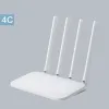 Control Oryginalny Xiaomi Mi Router WIFI 4C Roteador APP Control 64 RAM 802.11 b/g/n 2.4G 300Mbps 4 anteny routery Repeater