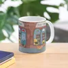 Mugs Puss N Books Coffee Mug Glass Cups Breakfast Thermal To Carry Tourist