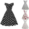 Summer New Womens Polka Dot Printed Sexy Dress