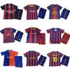 05 06 Maillots de football rétro de Barcelone Kits de football pour enfants RONALDINHO RIVALDO 11 12 13 14 15 Maillot de football rétro Iniesta de Barcelone Ibrahimovic Eto'o Kluivert GUARDIOLA