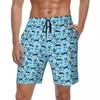 Men's Shorts Pet Dog Print Gym Summer Cartoon Animal Y2K Funny Beach Man Sportswear Quick Drying Printed Trunks