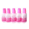 Caps 5 stks Roze Gel Remover voor Wimper Extension Lijm Uit Korea Verwijderen Wimper Extensions 15g