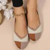 Casual Shoes Fashion Spring and Summer Women Flat Bottom Woman's Wedges Womens storlek 13 bred bredd