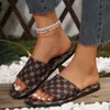 Casual Shoes Summer Arrival Fashion Flat Rope Weave Plus Size Slippers Round Toe Beach Sandals Outdoor Soft Women