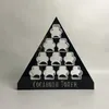 Tour Cocabomb Mini bouteilles affichage LED pyramide alcool spiritueux Miniature Glorifier boisson test plateau de service présentateur de vin