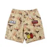 Designer-Casual-Strandshorts, Sommer-Casual, einfacher Komfort, mehrere Stile, Hosen mit Alphabet-Print, Street-Hip-Hop-Trainingsanzughose