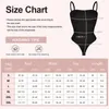 Fora do ombro bustier tubo superior sem alças bodysuit mulheres tangas shapewear barriga controle corpo shaper cintura trainer magro roupa interior 240314