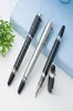 Luxury Crystal Head Roller Ball Pen School Office Stationery Business Gift Writing Refill Pennor Graverade namn1512187