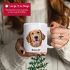 Mugs DIY Customized 325ML 11oz Personalized Ceramic Mug Print Picture Po LOGO Name Coffee Milk Cup Creative Present Cute Gift