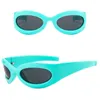 Outdoor Eyewear Retro UV400 Y2K Sunglasses Punk Sun Glasses Men's Shades Sports Goggle Women's