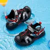 HBP Niet-merknieuwe zomer kinderen strand jongens sandalen kinderschoenen gesloten teen steunzool sport sandalen voor jongens