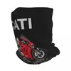 Berets motocicleta ducatis crânios gorros bonés bandana pescoço gaiter à prova de vento rosto cachecol capa mulheres homens headwear tubo balaclava