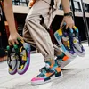 HBP Não-Marca Homens Sapatos Esportivos Confortáveis Tendência Homem sapatos recém-chegados Sapatos de Caminhada Antiderrapantes Moda Alta Top Homem Tênis