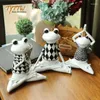 Decoratieve Beeldjes Yoga Kikker Standbeeld Decoracion Nordica Hogar Leuke Creatieve Ornamenten Office Desktop Decoratie Vriend Paar Geschenken Hars