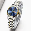 Montres-bracelets LIGE Femmes Montre Simple Quartz Lady Étanche Montre-Bracelet Femme Mode Casual Montres Horloge